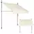 MULTIGARDEN Tenda za terasu i balkon sa podešavanjem visine 2x1.2m Beige