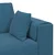 Vidaxl Kavč Modra 250 x 77 x 76 cm Žamet