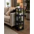 HANAH HOME Višenamenska polica Sakura 4 Black