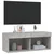 TV ormarić s LED svjetlima siva boja betona 80x30x30 cm