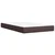 vidaXL vidaXL Box spring postelja z vzmetnico temno rjava 120x190 cm blago, (21308226)