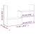 Stalak za monitor crni (39 - 72) x 17 x 43 cm masivna borovina