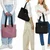 Vodoodporna lahka torba za čez ramo | NYLBAG, Črna