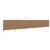 Vidaxl 5-panelni vetrobran tkanina 600x80 cm taupe