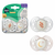 Tommee Tippee tolažilna duda - silikon , nočna, 18-36m, sort, 2/1