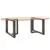 Noge za klub stolić T-oblika 2 kom Crne 60x25x(42-43) cm Čelik