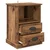 Noćni ormar 2 pcs Staro drvo 36 x 43 x 60 cm Konstruirano drvo