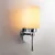 Opviq Balcova N 344 Zidna lampa, Srebrna