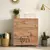 Hanah Home Komoda Leva Gravis Leaf, 80x95x43 cm, Braon