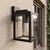 Spoljašnja zidna lampa 1xE27/40W/230V IP54 crna