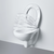 Grohe Bau keramični WC pokrov, 45,9x36,2x5,4 cm, bel
