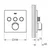 GROHE termostatska pokrivna plošča SMARTCONTROL (29149000)