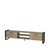 HANAH HOME TV polica Mila Oud Oak Black