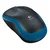 Logitech M185 Miš, Bežična RF, Optički, 1000 DPI, Crno-plsvi