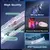 SuperLove LED Vibrating Dildo with Remote Medium