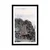 Plakat s paspartujem umetniška slika pokrajine - 30x45 black