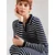 Tommy Jeans Pletena obleka modra/bela