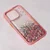 Torbica Frame Glitter za iPhone 14 Pro 6.1 roze