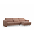 ATELIER DEL SOFA Lily Corner Right Pink