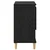 Kreveta Crni hrast 35 x 60 x 70 cm Konstruirano drvo
