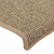 Prostirke za stepenice 15 kom 65x21x4 cm tamno bež pravokutni rub