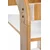 HANAH HOME Višenamenska polica Multipurpose Shelves 4 Natural White Yellow