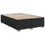 Vidaxl Box spring postelja z vzmetnico črn 160x200 cm umetno usnje