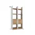 Hanah Home Polica 66,2x150x29,5cm Hrast-Bela