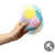 BabyOno Mekana plišana loptica, crvena