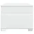 Vidaxl Box spring postelja z vzmetnico bela 90x200 cm umetno usnje