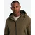 Ombre Mens transitional jacket with hood - brown