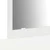 Vidaxl Toaletna mizica Bela 100 x 40 x 70 cm Konstruiran les