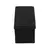Autronic Tabure Stool with storage space, black corduroy fabric (TAB-472 BK6)