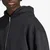 Mikina adidas Premium Essentials Cropped Full Zip Black XL
