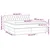 Vidaxl Box spring postelja z vzmetnico LED modra 160x200 cm blago
