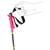 Leki RACING KIDS, dječiji ski štapovi, roza 65344302