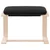 Tabure crni 51 x 41 x 40 cm od tkanine