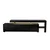 Hanah Home TV komoda Beliz, 192 cm, Crna