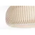 Plafonska svetiljka STRIPES 2xE27/40W/230V prečnik 55 cm krem/bela
