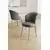 HANAH HOME Set stolica (2 dela) Risa Grey Chrome