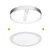 Solight WD242-S - LED panel 2 u 1 18W/230V 3000/4000/6000K prečnik 22,5 cm IP54 plafonski