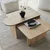 Hanah Home Set kafenih stočića, 105x35cm, Krem