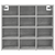 Ormar za cipele Beton siva 77,5 x 30 x 67 cm Konstruirano drvo