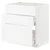 METOD / MAXIMERA Pod.element sudop. i 3front/2fioke, bela Enköping/bela im. drveta, 80x60 cm
