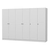 Hanah Home Garderober Kale-4774, 270x210x52 cm, Beli