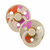 BIBS STUDIO Varalica Morning bloom Ivory, 0-6m, 2 komada, Šarena
