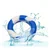 California Exotics Admiral 2 Ring Set Blue