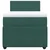 Vidaxl Box spring postelja z vzmetnico temno zelena 80x200 cm žamet