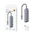 Cudy Cudy UH500 - Docking postaja/port replikator, USB 3.2 Gen 1 Type-C, siva/srebrna