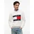 Tommy Jeans Pulover temno modra/živo rdeča/bela